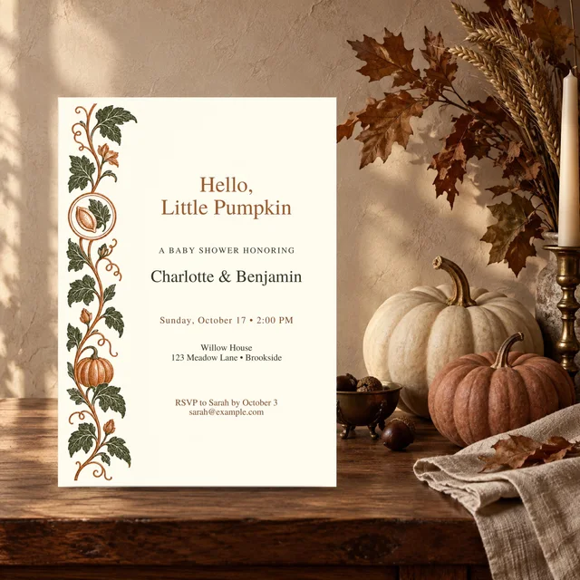Autumn Folio — actual QDP Etsy listing image